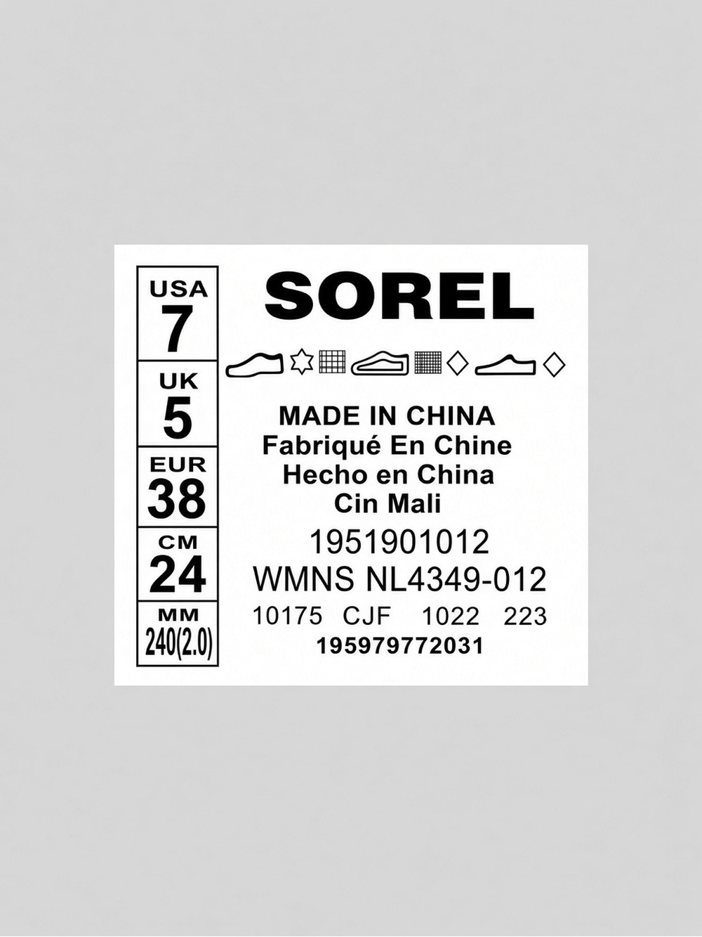 Sorel Brex Heel Chelsea Black Pink Women’s 7 NL4349-012 - Picture 7 of 7